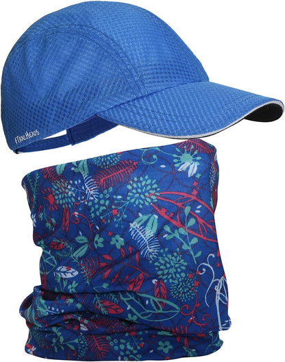 Women’S Race Day Running Hat and Multiband Gift Set