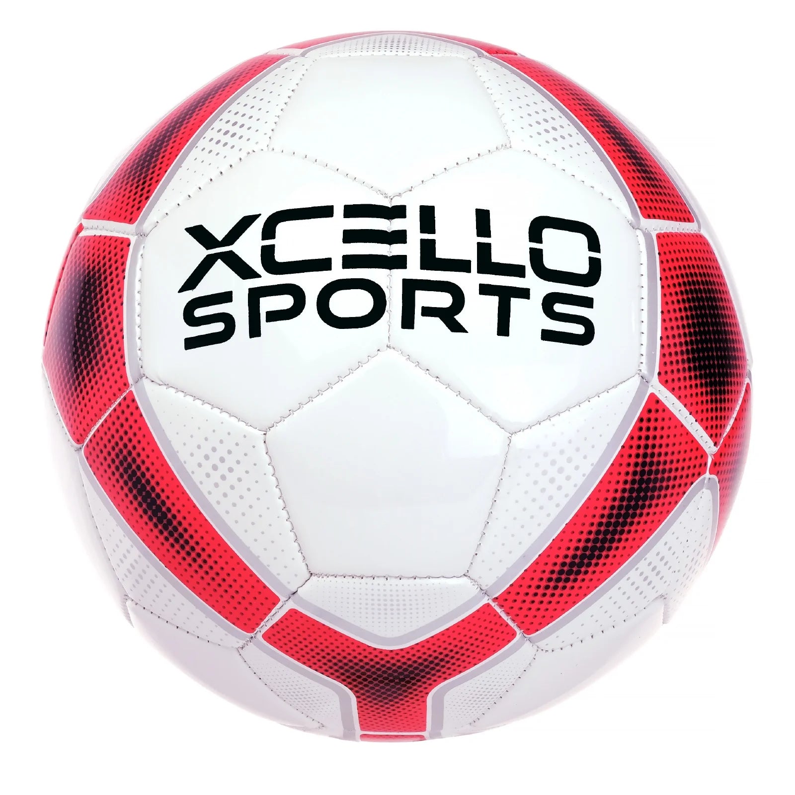 Soccer Ball Size 5, Premium Durable Tbu Cover Small Soccer Ball, Youth Soccer Ball with Pump, Official Match Size and Weight, Blue/Red, Pack of 2