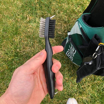 Golf Towel Set with Clip, Cleaning Brush & Accessories | 2 Golf Towels | Golf Gifts for Men, Women