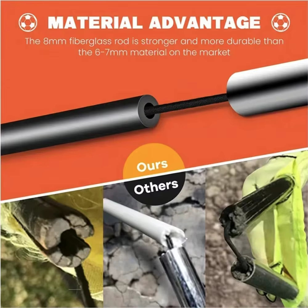 2Pcs/1Pc Soccer Goals Soccer Net for Backyard, Portable Soccer Goal, Pop up Soccer Goal Net for Backyard