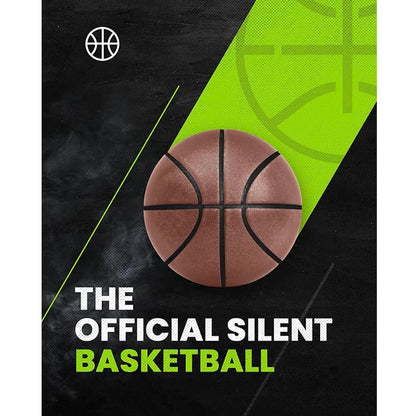 Silent Basketball 2024 Upgraded Airless Basketball Quiet Bounce Dunk Basketball Foam Basketball Dribbling Indoor Silent Ballgift