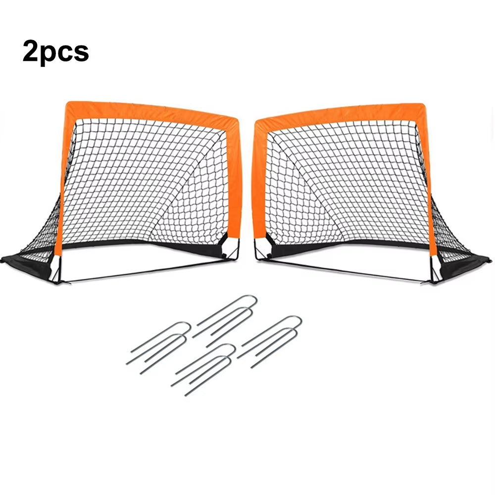 2Pcs/1Pc Soccer Goals Soccer Net for Backyard, Portable Soccer Goal, Pop up Soccer Goal Net for Backyard