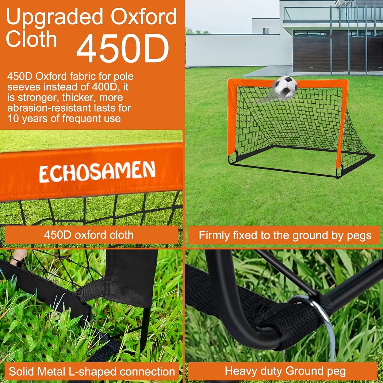 2Pcs/1Pc Soccer Goals Soccer Net for Backyard, Portable Soccer Goal, Pop up Soccer Goal Net for Backyard