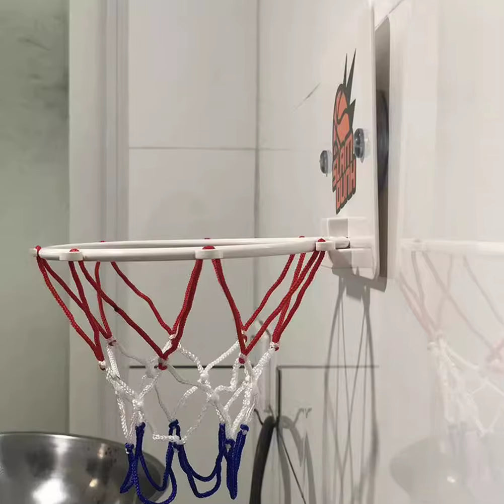 Suction Cup Basketball Hoop with 2 Balls Mini Basketball Hoop Practice Basketball Hoop Basketball Accessories